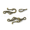 Tibetan Style Hook and Eye Clasps X-MLF1157Y-NF-1