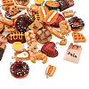 Resin Pendants RESI-TA0001-20-5