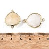 Brass Connector Charms G-H323-01G-07-3