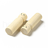 Unfinished Wooden Peg Dolls Display Decorations WOOD-E015-01B-2