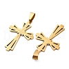 201 Stainless Steel Pendants STAS-V014-04G-2