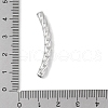 304 Stainless Steel Curved Tube Beads STAS-M071-03F-P-4