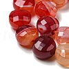 Natural Banded Agate Beads Strands G-K351-A07-02-4
