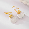 925 Sterling Silver Butterfly Dangle Earrings NW5585-2