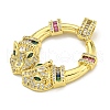 Brass Micro Pave Cubic Zirconia Pendants KK-K354-19B-G-2