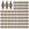 GOMAKERER 160Pcs Tibetan Style Alloy Pendants FIND-GO0003-04AB-1