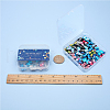 SUNNYCLUE Printed Alloy Enamel Pendants PALLOY-SC0002-35-6