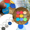SOFPLATE 25Pcs Aluminum Pendants FIND-SP0002-68A-01-6