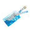 PU Leather Luggage Bag Tags AJEW-WH0113-63D-1