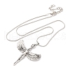 Tibetan Style Alloy Goddess Pendant Nrecklaces for Women FS-WG46404-01-1