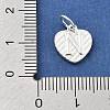 925 Sterling Silver Heart with Capital Letter Charms STER-S009-13N-S-3