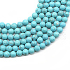 Synthetic Green Turquoise Beads Strands X-G-T055-8mm-12-1-2