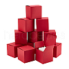10Pcs Kraft Paper Cardboard Jewelry Gift Boxes CON-WH0001-25C-7