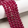 Natural & Dyed Malaysia Jade Bead Strands G-A146-8mm-A15-1