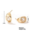 Elegant Diamond Inlaid Geometric Design Fashion Earrings for Women XH3326-2-1