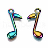 Rainbow Color Alloy Pendants PALLOY-S180-058-RS-2