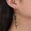 Asymmetric Alloy Dangle Earrings FS-WG7C7E4-01-3