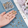 Beebeecraft 60Pcs 2 Colors 304 Stainless Steel Stud Earring Findings STAS-BBC0005-65-3