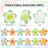 SUNNYCLUE 60Pcs 6 Colors Opaque Resin Decoden Cabochons RESI-SC0005-83A-2
