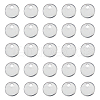 DICOSMETIC 300Pcs 201 Stainless Steel Stamping Blank Tag Pendants STAS-DC0015-47-1