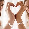 Natural Rose Quartz European Beads G-NB0001-70-6