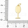 Brass Enamel Pendants KK-U062-02B-03-3