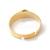 Adjustable 304 Stainless Steel Finger Rings Components STAS-F149-21G-C-3