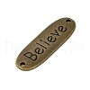 Tibetan Style Links connectors TIBEB-4656-AB-FF-2