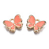 Alloy Enamel Charms X-ENAM-S121-070I-3