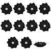 CHGCRAFT 10Pcs Flower Handmade Woven Costume Accessories DIY-CA0006-35-8