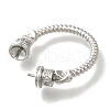 Brass Micro Pave Cubic Zirconia Peg Bails KK-K388-65P-2