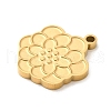 Ion Plating(IP) 304 Stainless Steel Pendants STAS-Q301-31G-2