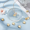 Unicraftale Rack Plating Brass Locket Pendants FIND-UN0015-53B-2