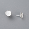 304 Stainless Steel Stud Earring Settings STAS-K131-A-01S-2