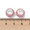 Alloy Rhinestone Clay Pave Beads ALRI-D300-03S-12-3