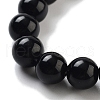 Chakra Round Natural Mixed Stone Beaded Stretch Bracelets BJEW-K251-05-4