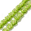 Handmade Lampwork Beads Strands LAMP-D015-08E-1