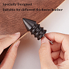 Gorgecraft 2Pcs 2 Style Bullet Shape Sandalwood Polish Heads TOOL-GF0003-37-6