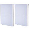 CRASPIRE 3Pcs Elastic Fabric Book Covers DIY-CP0007-42A-1