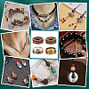   200Pcs 4 Colors Tibetan Style Spacer Beads TIBEP-PH0001-73-6