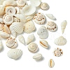 48Pcs 4 Styles Natural Shell Beads BSHE-YW0001-06-1