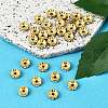 Brass Rhinestone Spacer Beads RB-A014-Z8mm-01C-2