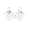 Natural Mixed Stone Perfume Bottle Pendants G-L623-10P-2