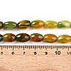 Dyed Natural Agate Beads Strands G-T141-15B-01-5