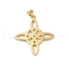 Rack Plating Brass Enamel Pendants KK-O142-18G-02-2