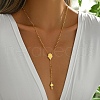 Stainless Steel Rosary Bead Necklaces SM3899-3-1