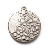 Non-Tarnish 304 Stainless Steel Pendants STAS-H123-01B-P-1