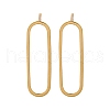 Brass Stud Earrings KK-T038-484B-4