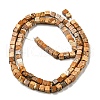 Natural Picture Jasper Beads Strands G-C129-A08-01-3