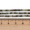 Natural African Bloodstone Beads Strands G-S388-A02-1x2mm-5
